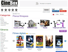 Tablet Screenshot of cinebox.com.br